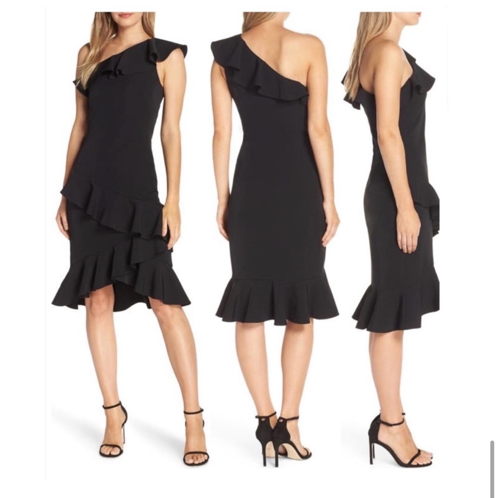 Vince Camuto Ruffle Dress